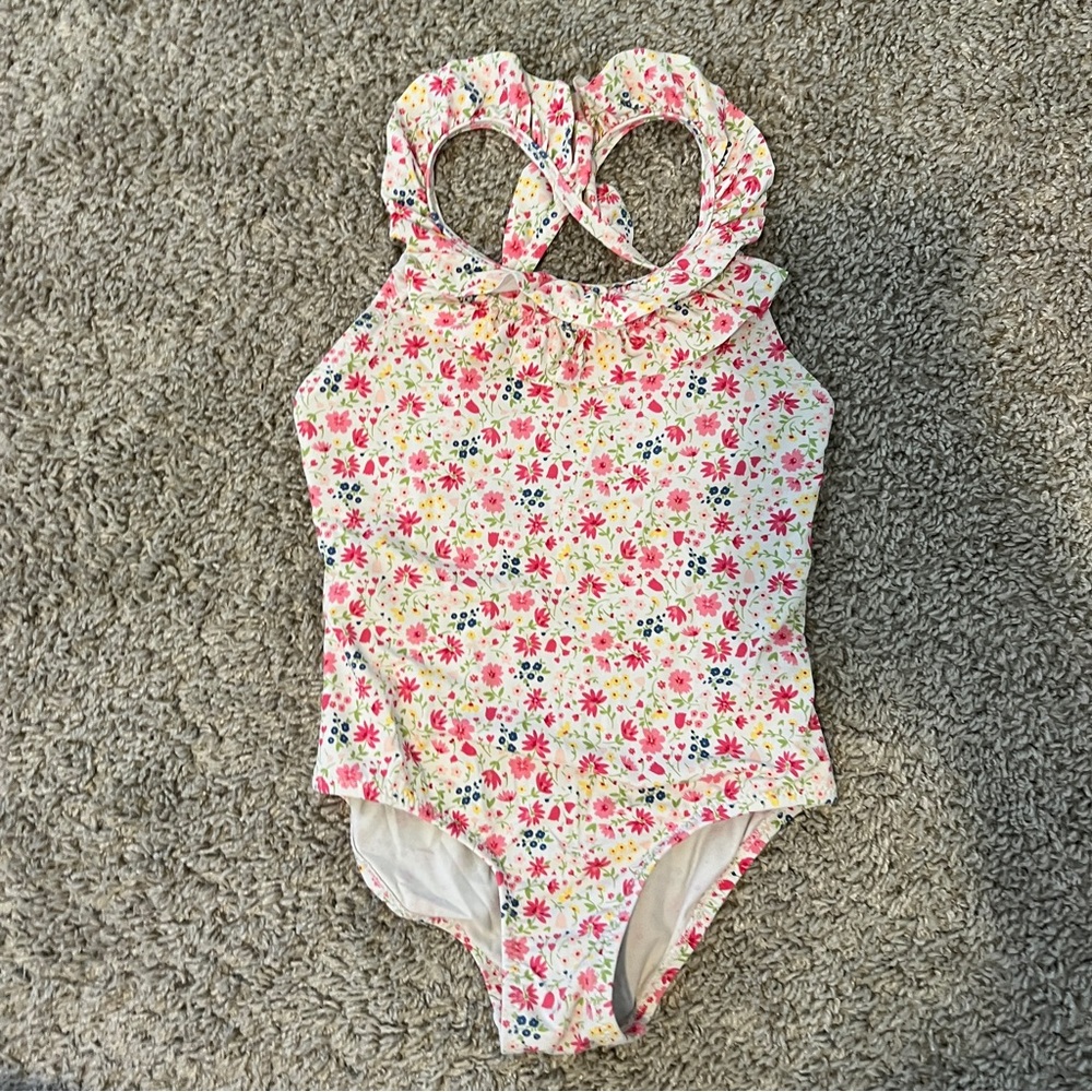Zara Floral Kids' Swimsuit Size 2-3